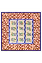 telo cotone 180x180cm--positano red tiles