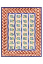 telo cotone 220x270cm--positano red tiles