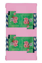 cotton runner 50x150cm--nina rose mint