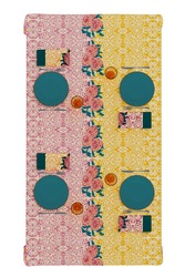 cotton napkin 50x50cm--dam dam gold