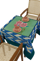 cotton cloth 110x110cm--nina rose mint