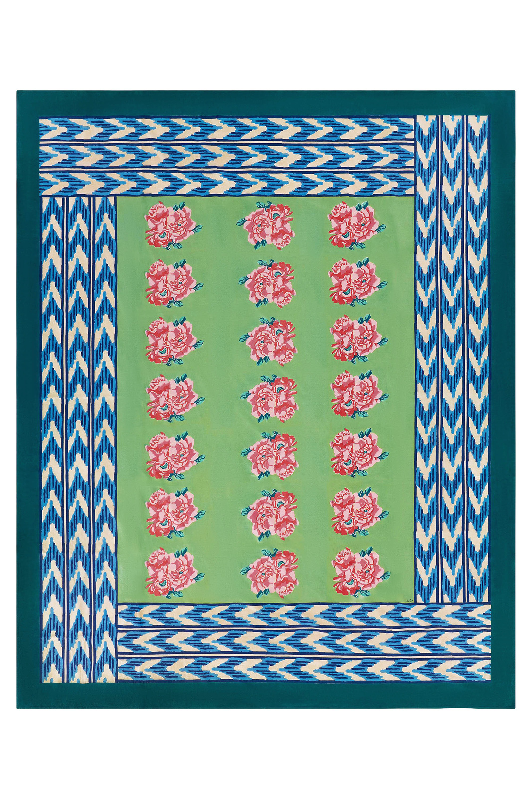 cotton cloth 220x270cm--nina rose mint