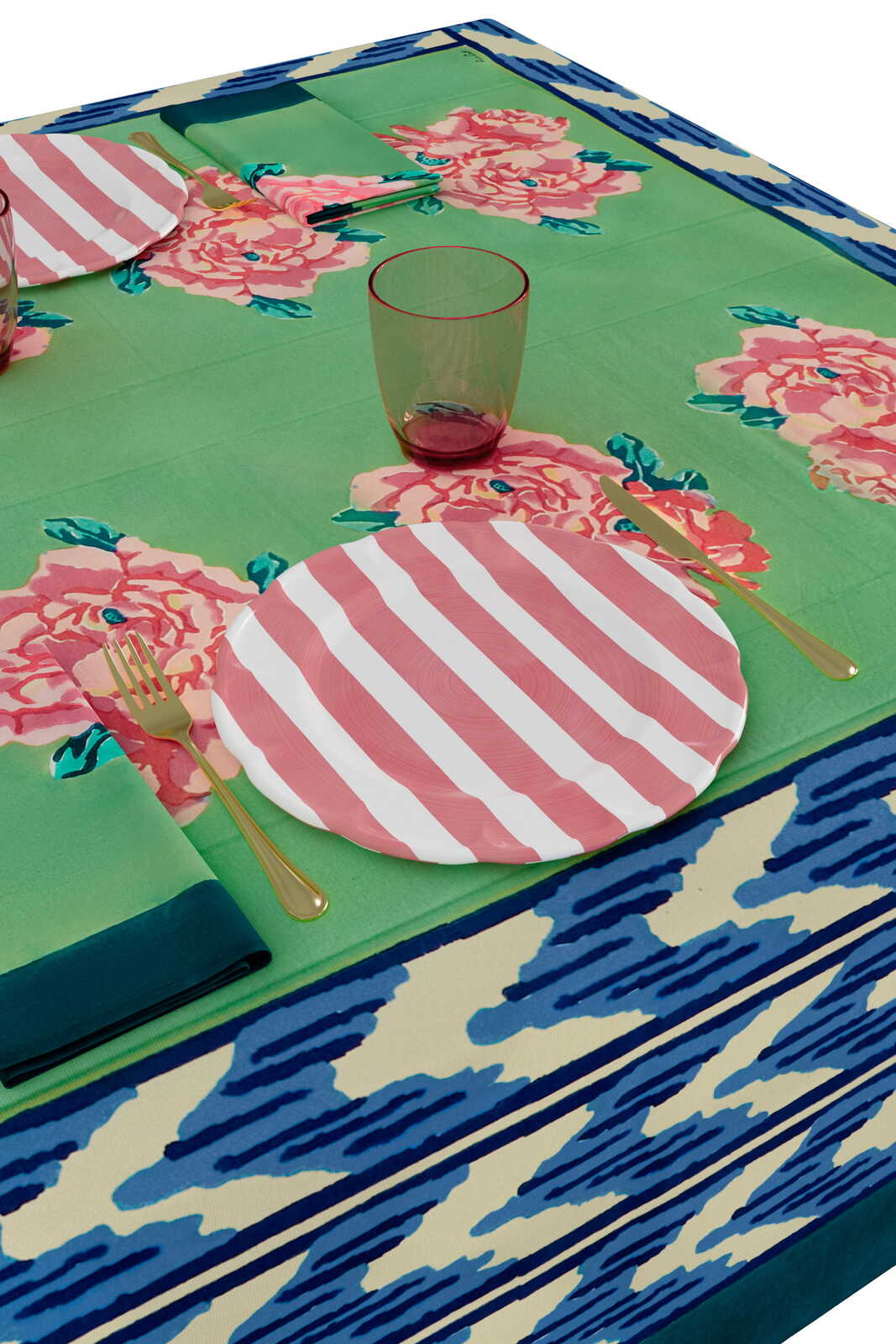 cotton cloth 220x350cm--nina rose mint