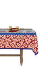 telo cotone 180x180cm--positano red tiles