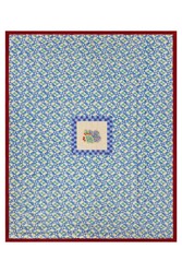 reversible quilt 220x270cm--positano red tiles