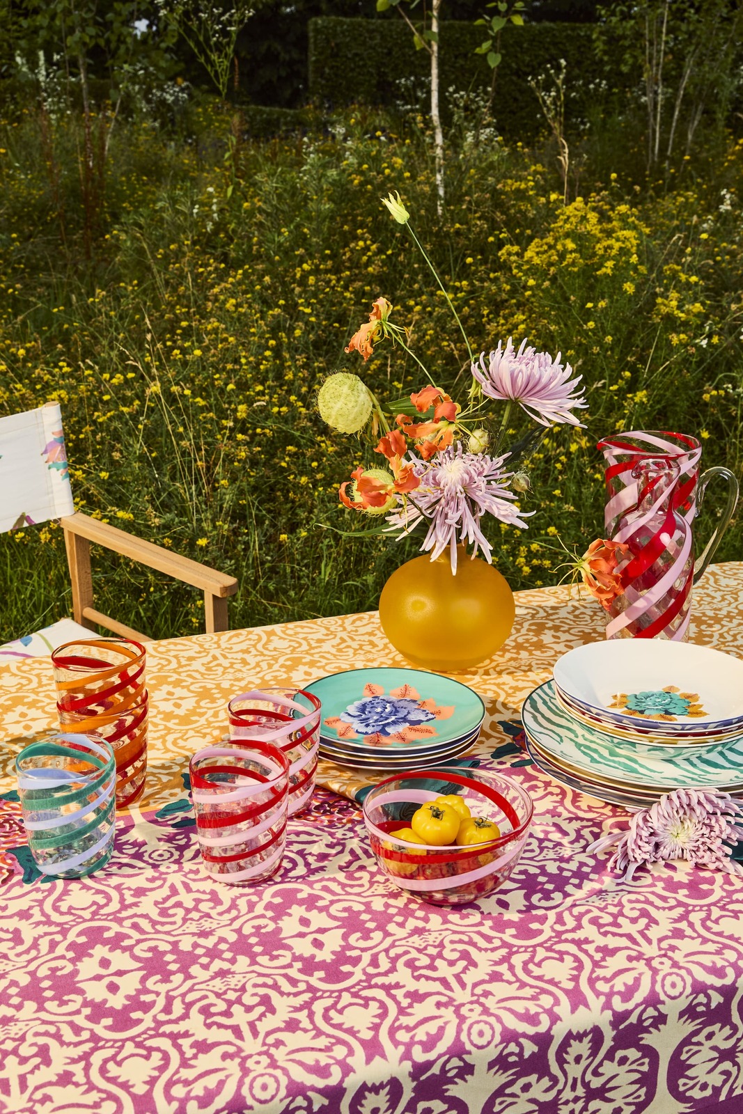 telo cotone 220x350cm--dam dam lilac gold