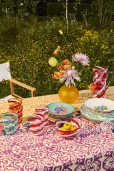 telo cotone 220x350cm--dam dam lilac gold