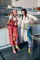 sarong--nina's rose mint