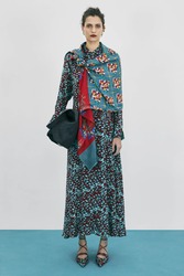 chemisier dress--ito jakucho red