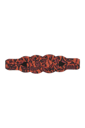 braid belt matti wool--kasuri damask rust
