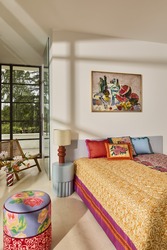 reversible quilt 250x270cm --dam dam lilac gold