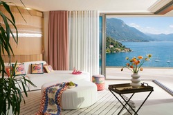 cotton cushion cover 45x45cm --dam dam lilac gold