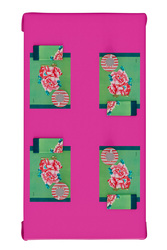 set of 2 cotton placemats 35x48cm--nina rose mint 