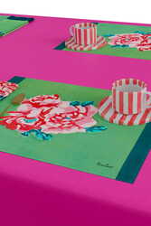 set of 2 cotton placemats 35x48cm--nina rose mint 