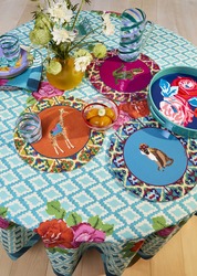 masonite placemat 34cm-- safarikat orange