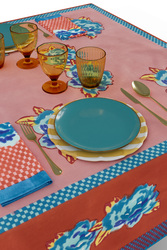 telo cotone 250x270cm--double peonia rust old pink