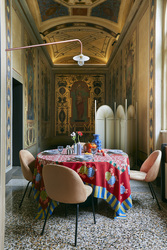 cotton cloth 220x220cm--indian tiger red