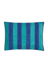 cotton cushion 30x40cm--issimo x lisa corti bougainvillea blue green