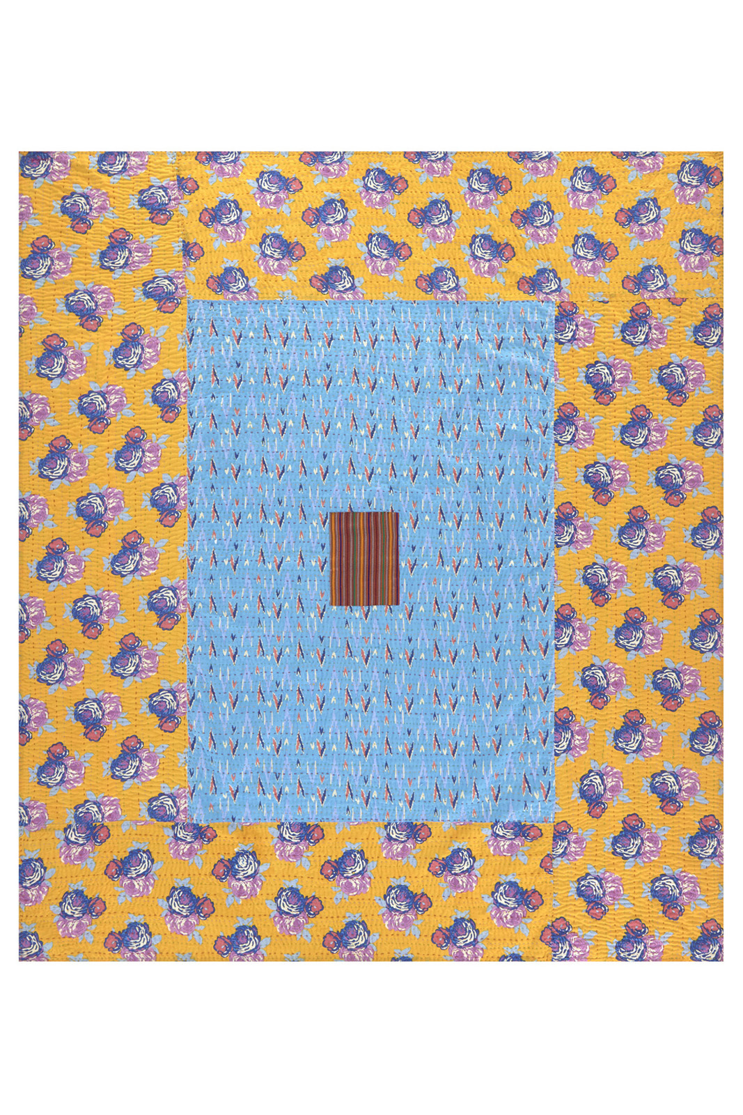 copriletto reversibile gudri 220x250cm--ikat arrow light blue