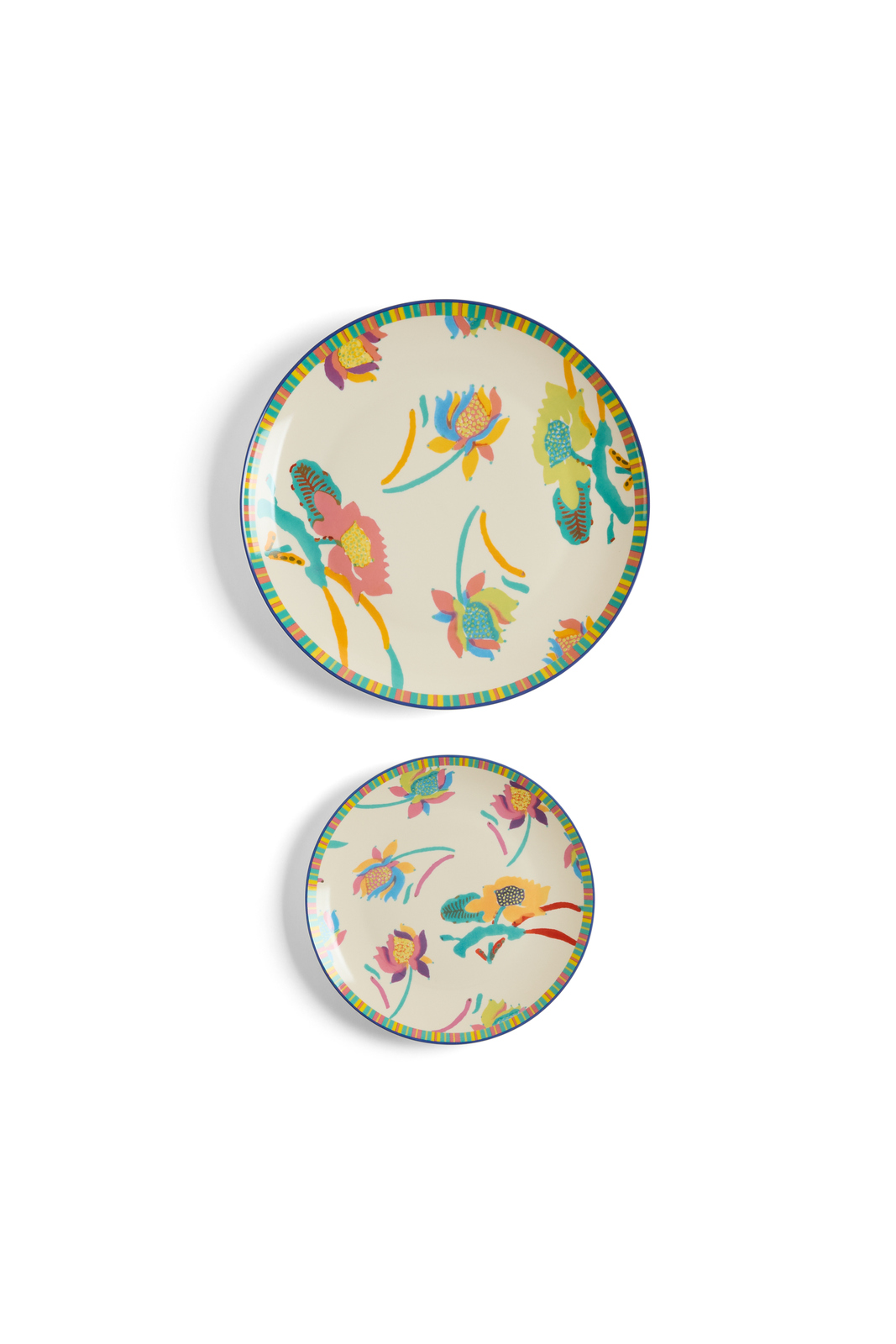 set di 2 piatti in porcellana--japanese cream 