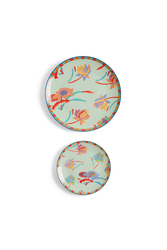 set di 2 piatti in porcellana--japanese green 