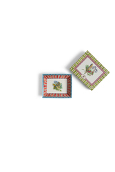 svuotatasche in porcellana--jungle parrot red 