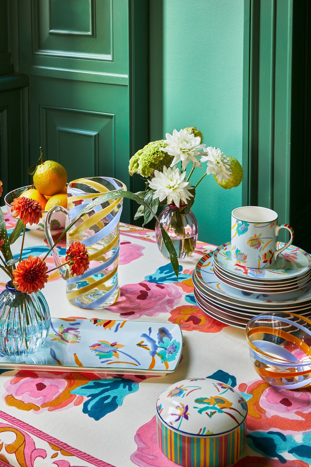 piatto da portata in porcellana--japanese cream 