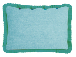 federa organza 35x50cm--light pervinch jade