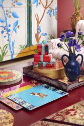 masonite placemat 30x40cm-- safarikat fuxia