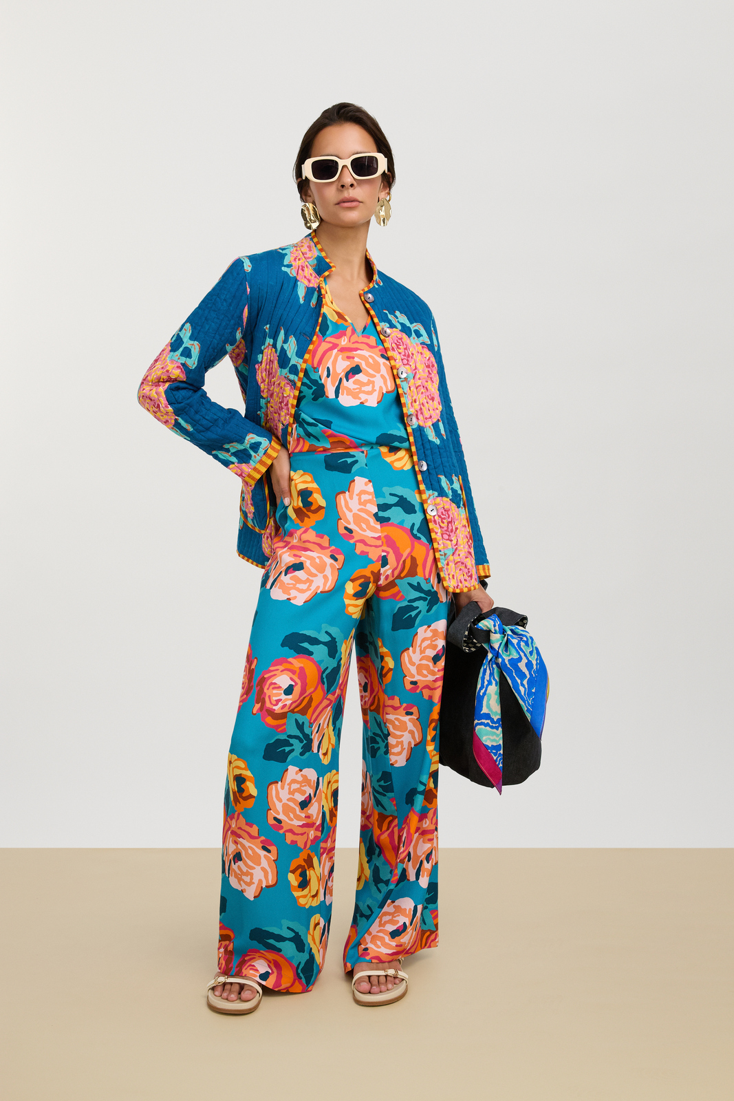 t shirt v neck--nizam teal