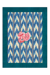 reversible quilt 70x100cm--nina rose mint