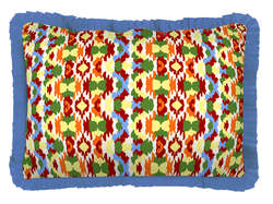 federa cotone 35x50cm-- jaquikat maroon