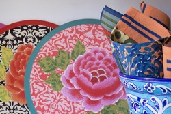 masonite placemat 34cm--sunrise celedon 