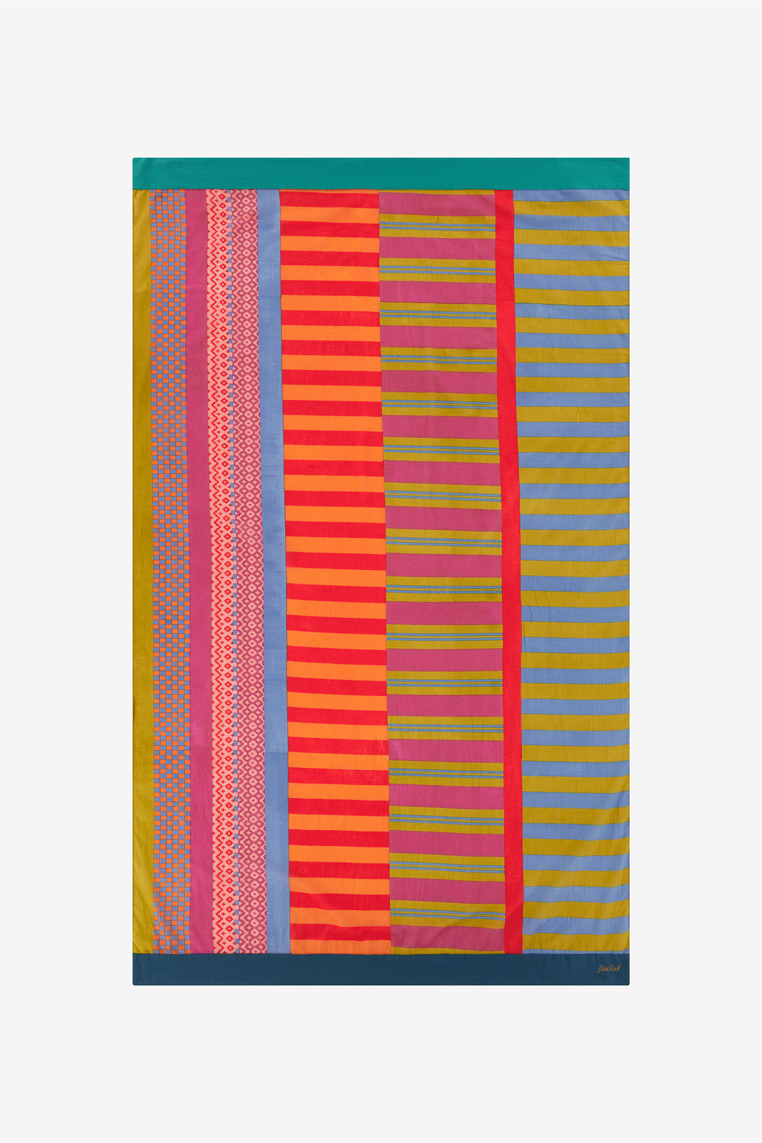 pareo--multistripes lemon 