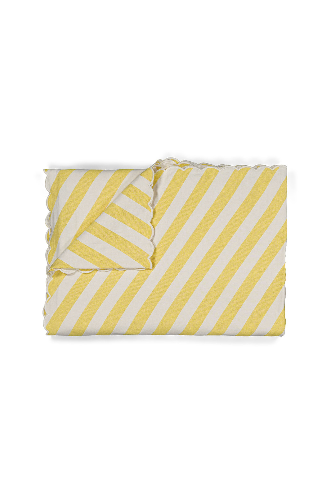 lisa corti x the socialite family copriletto 250x280cm--monastico bold rose stripes yellow 