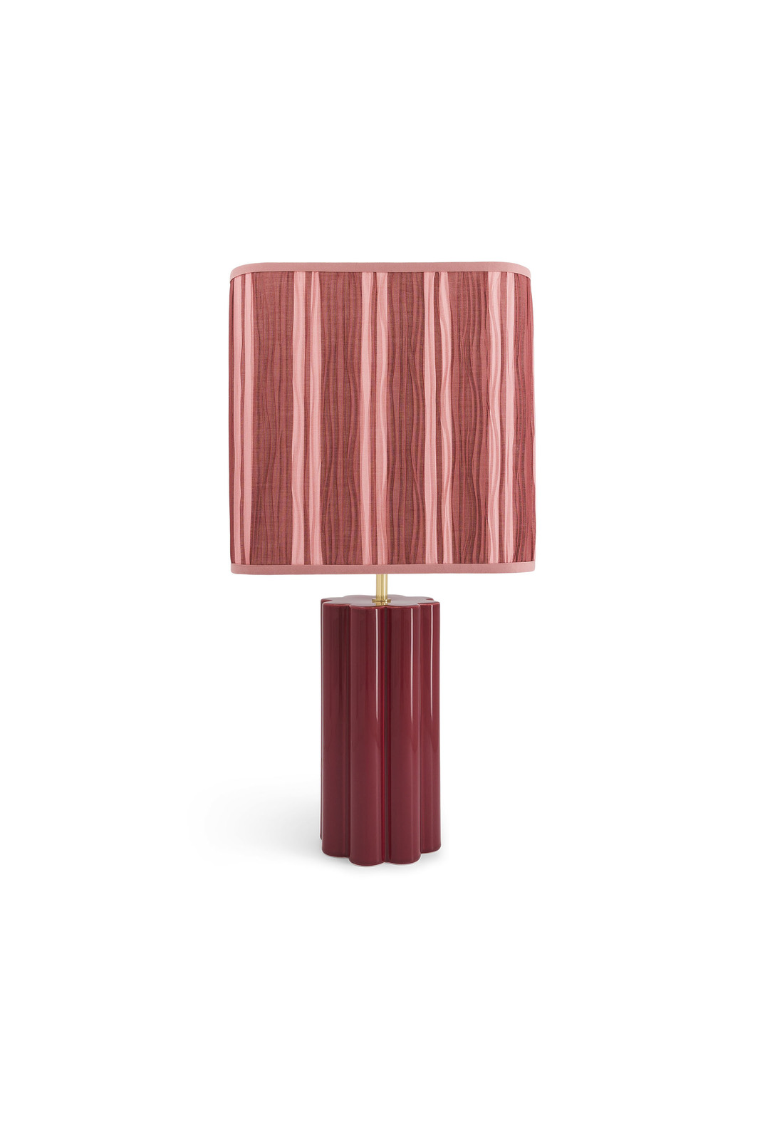 lisa corti x the socialite family lampada gioia--double stripes bordeaux