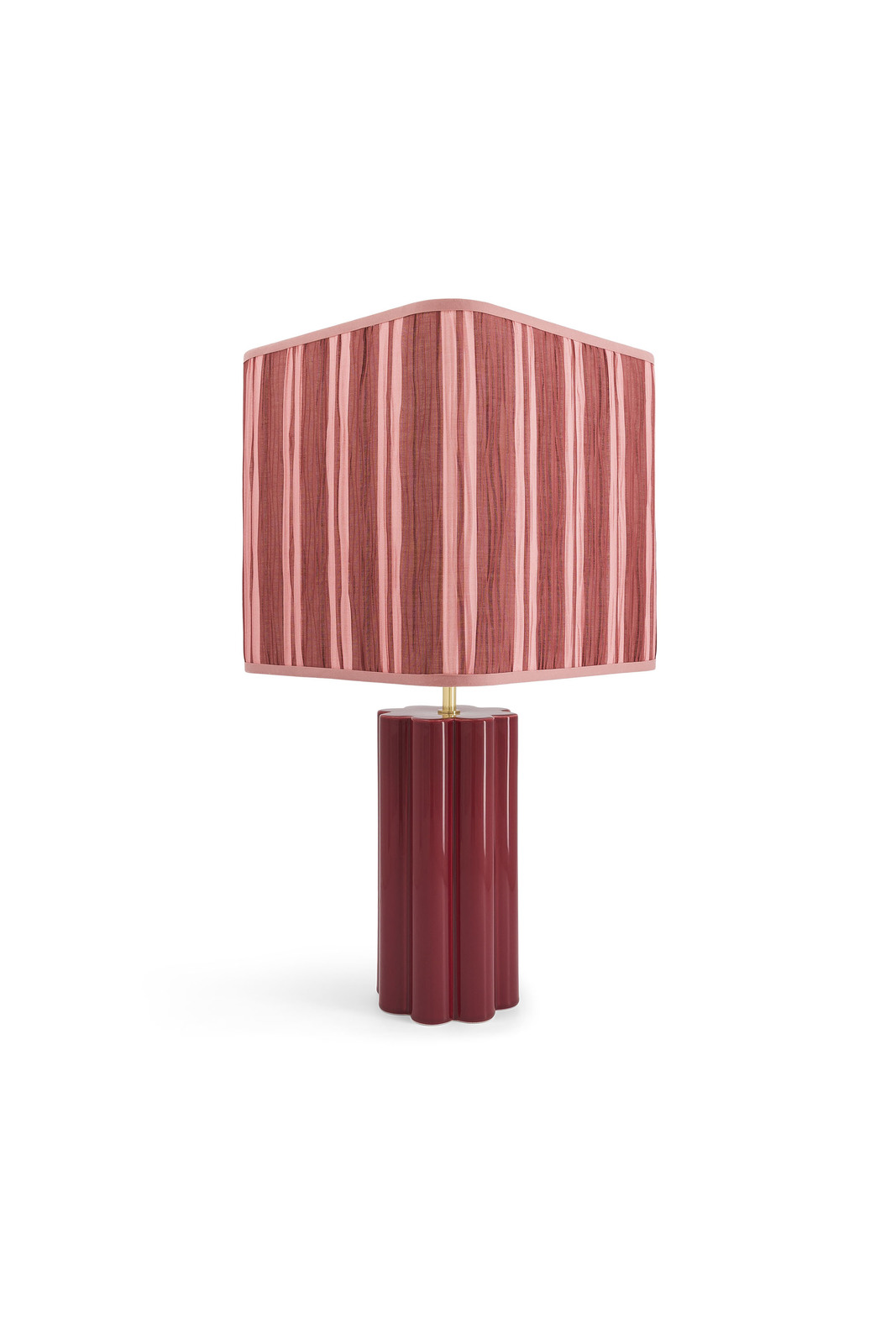 lisa corti x the socialite family lampada gioia--double stripes bordeaux