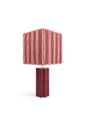 lisa corti x the socialite family lampada gioia--double stripes bordeaux