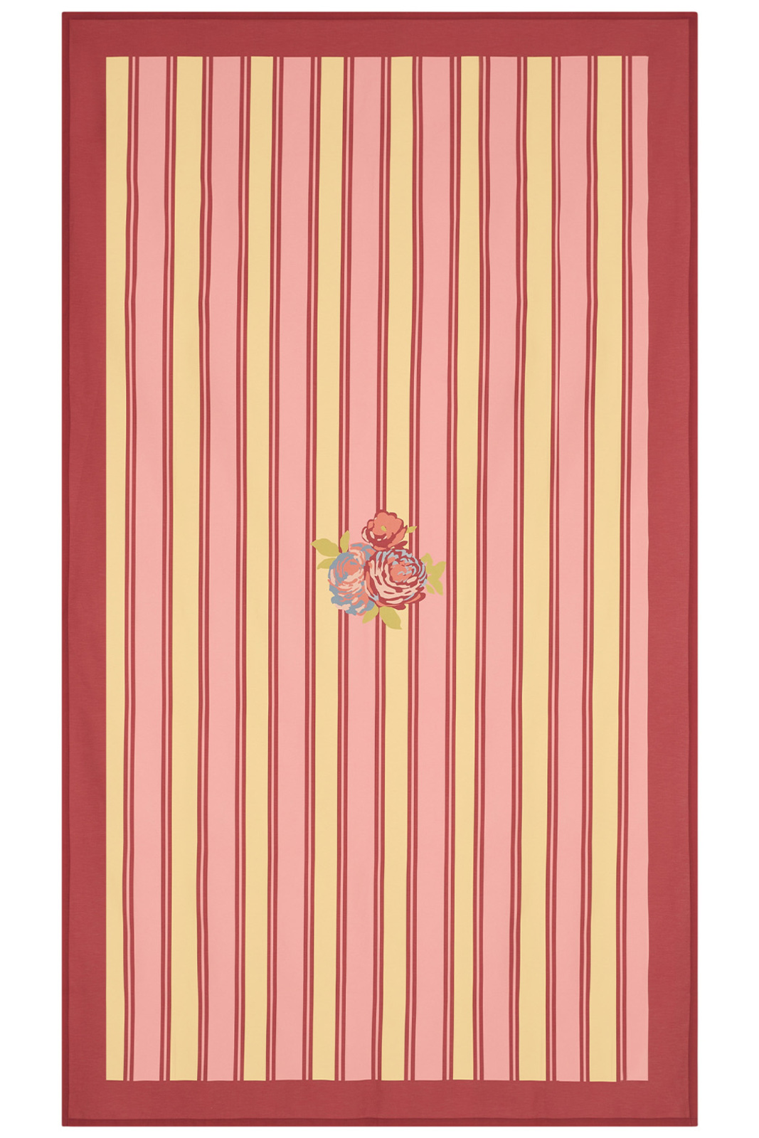 lisa corti x the socialite family cotton cloth 140x240cm--bold rose butter-pin 