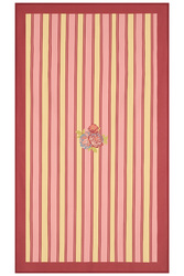 lisa corti x the socialite family cotton cloth 140x240cm--bold rose butter-pin 