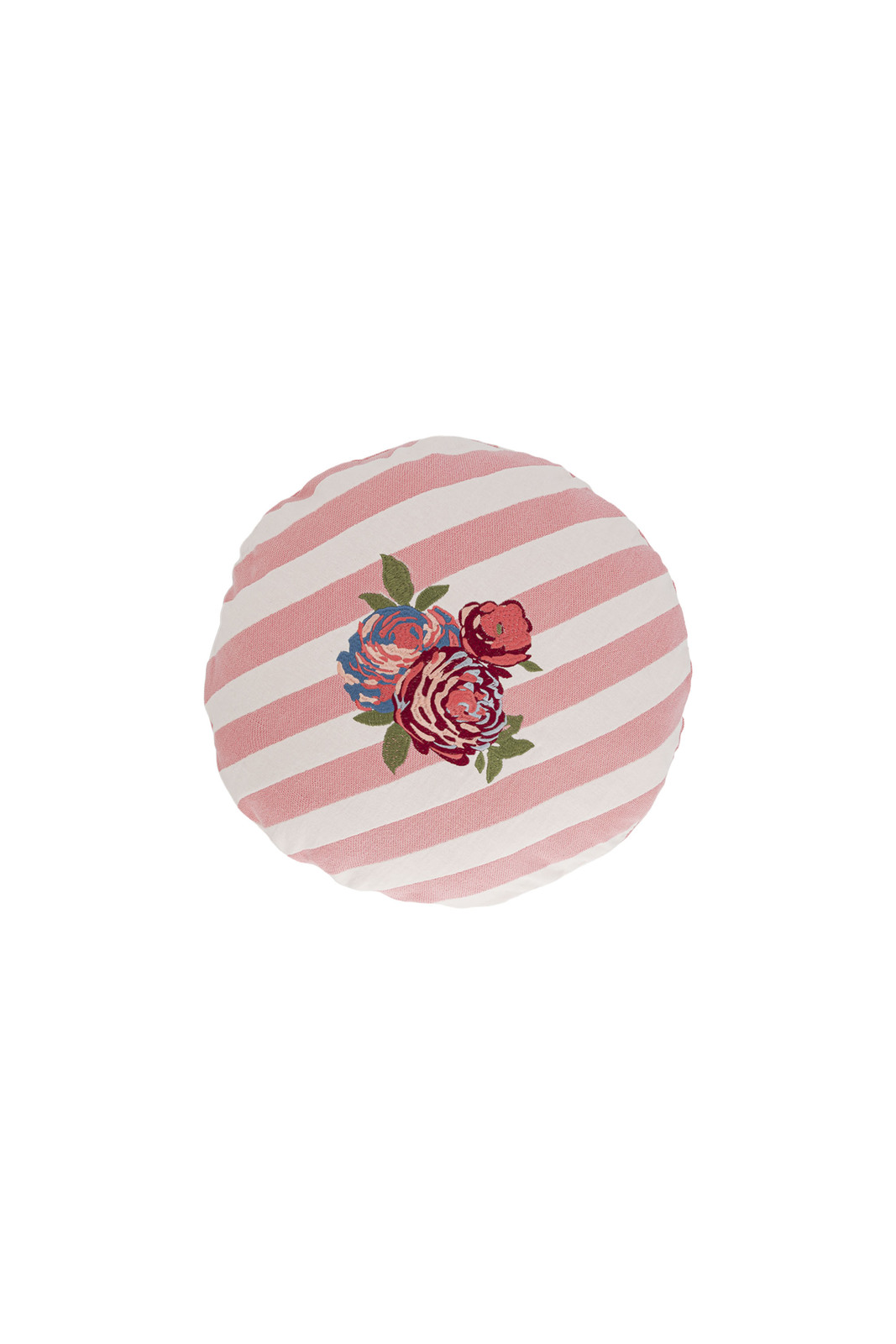 lisa corti x the socialite family bomboloni cushion--bold rose