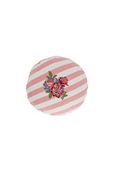 lisa corti x the socialite family bomboloni cushion--bold rose