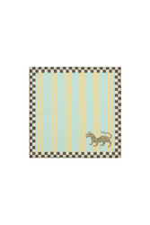 tovagliolo cotone 50x50cm--tiger light blue