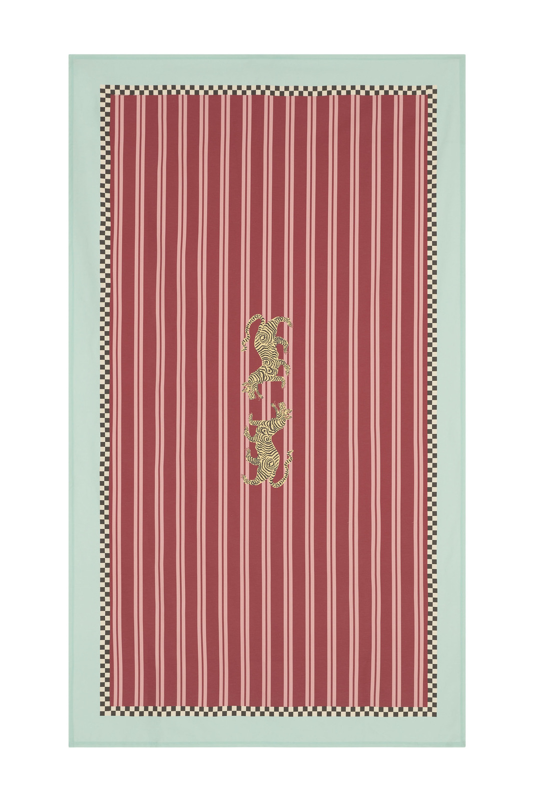 telo cotone 140x240cm--tiger bordeaux