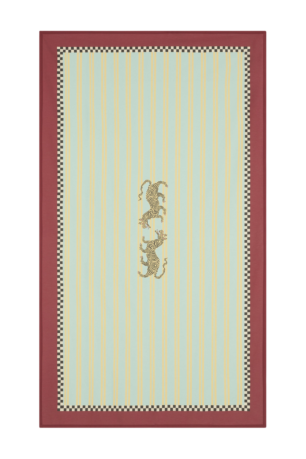 telo cotone 140x240cm--tiger light blue