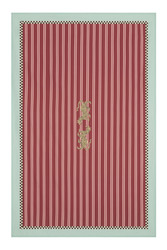 telo cotone 180x270cm--tiger bordeaux