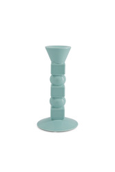 lisa corti x the socialite family anna big candleholder --light blue