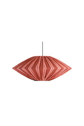 lisa corti x the socialite family brera pendant light--double stripes bordeaux 