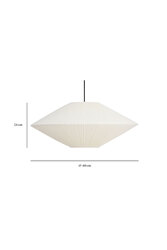 lisa corti x the socialite family brera pendant light--double stripes bordeaux 